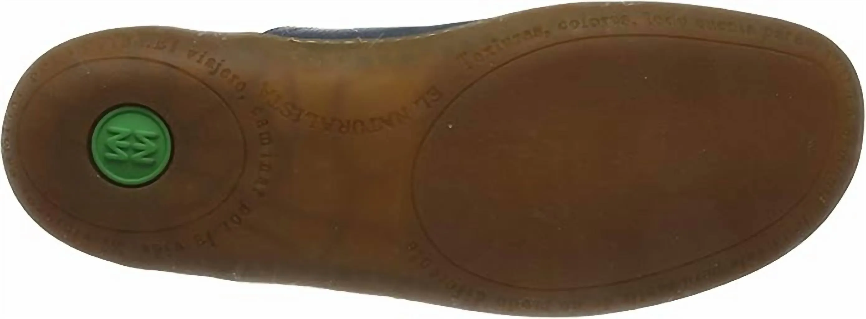 Womens Soft Grain El Viajero Slip-Ons In Vaquero