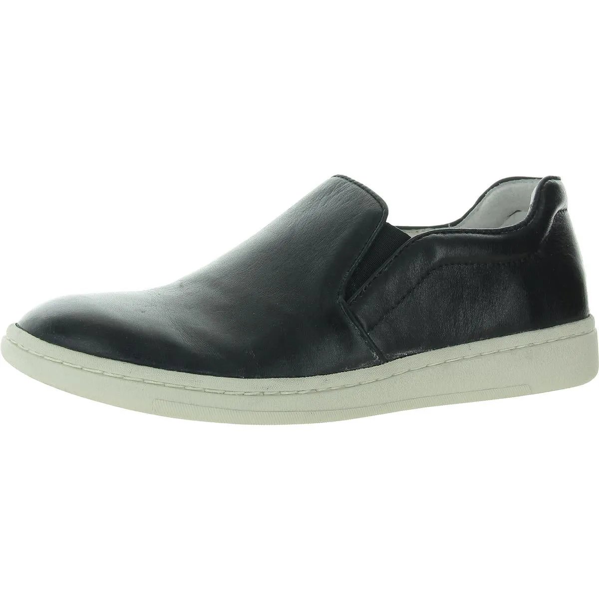 Womens Solid Leather Loafers