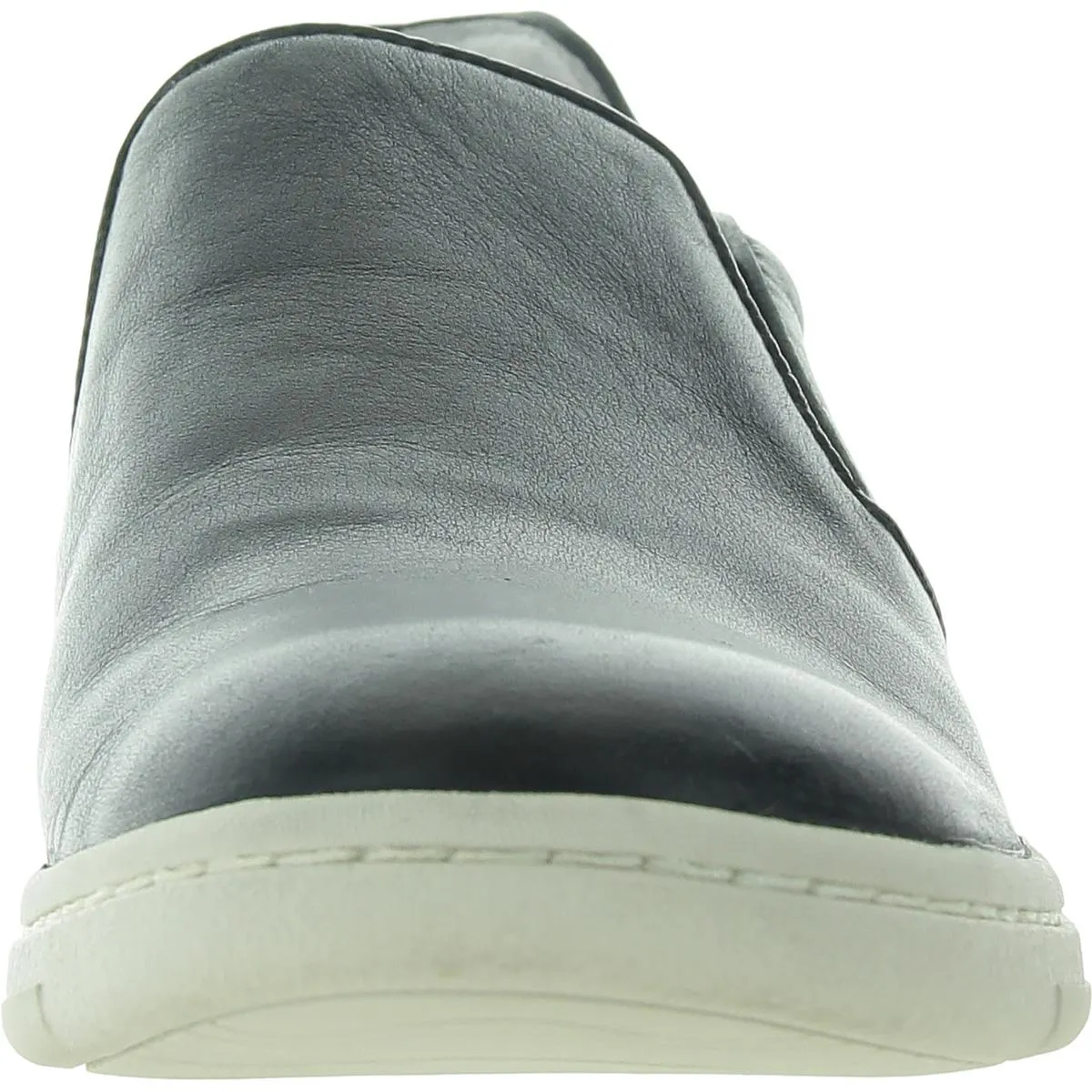 Womens Solid Leather Loafers