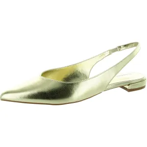 Womens Solid Man Made Slingbacks