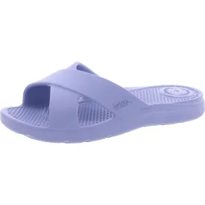 Womens Solid Pool Slides