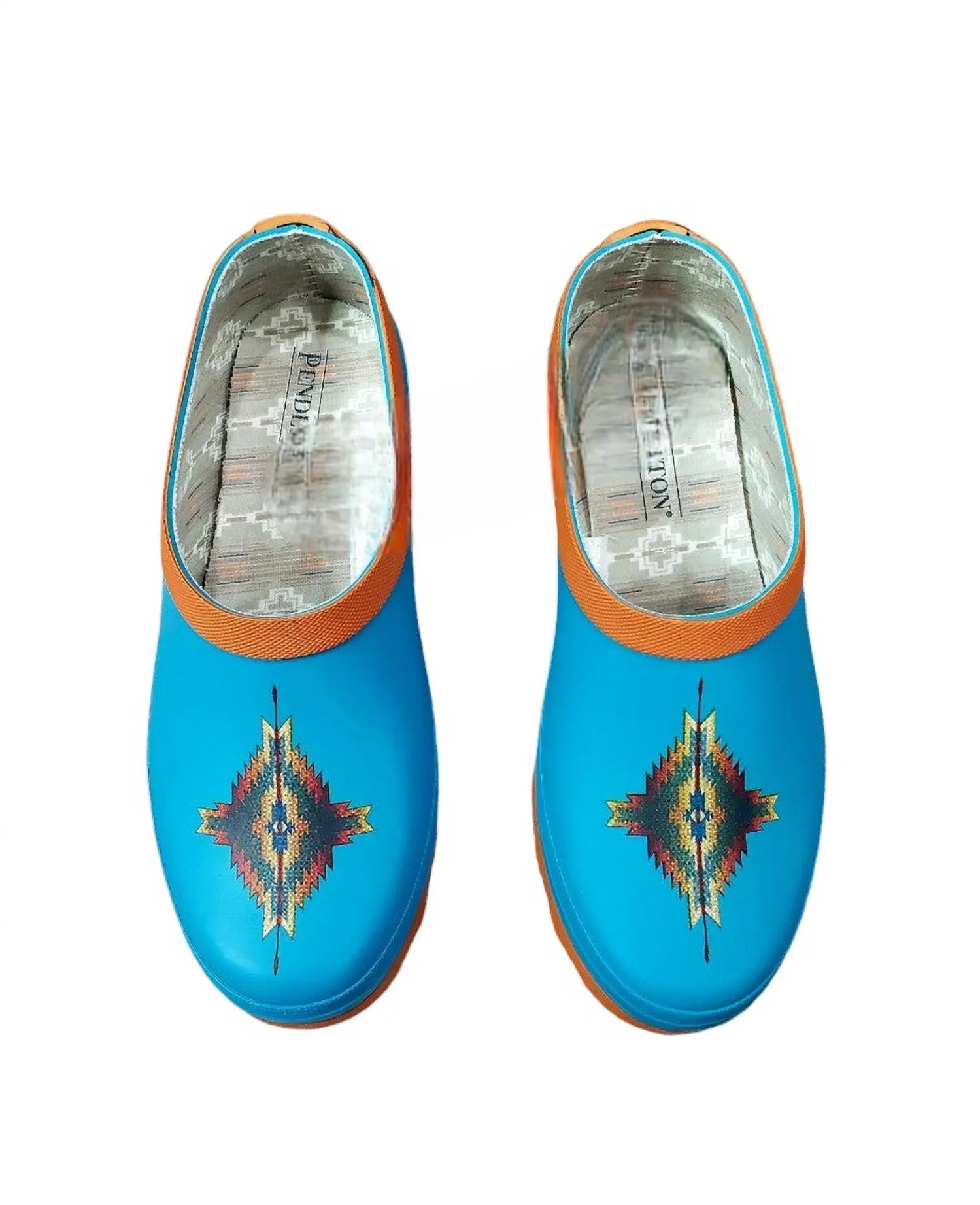 Women's Spring Clog In Turquoise Pagosa