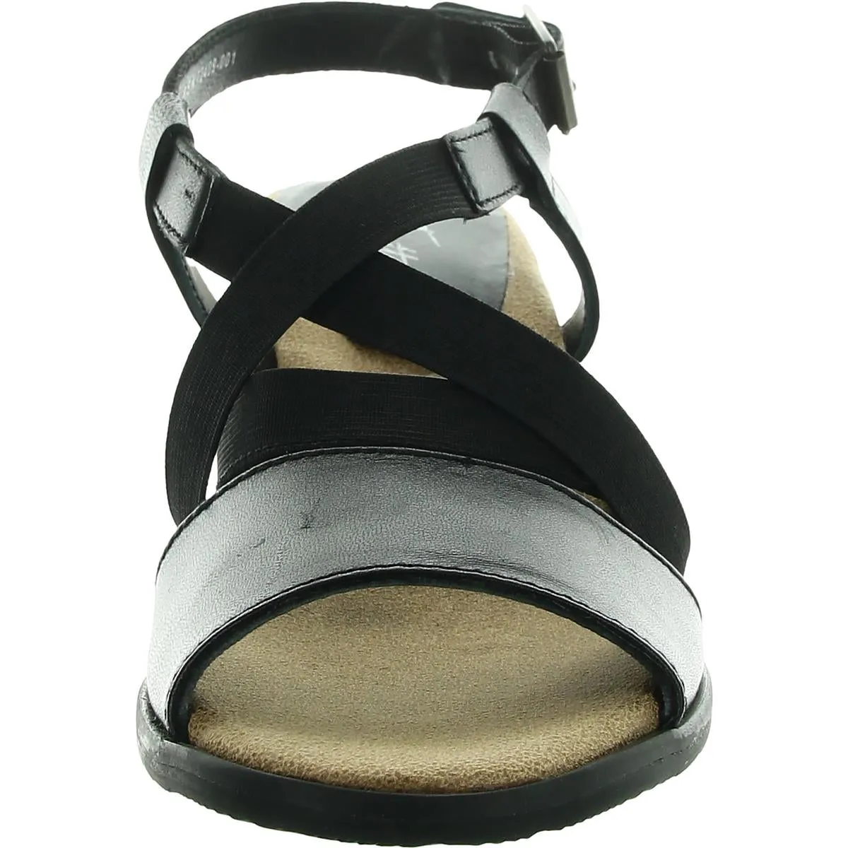 Womens Strappy Leather Heels