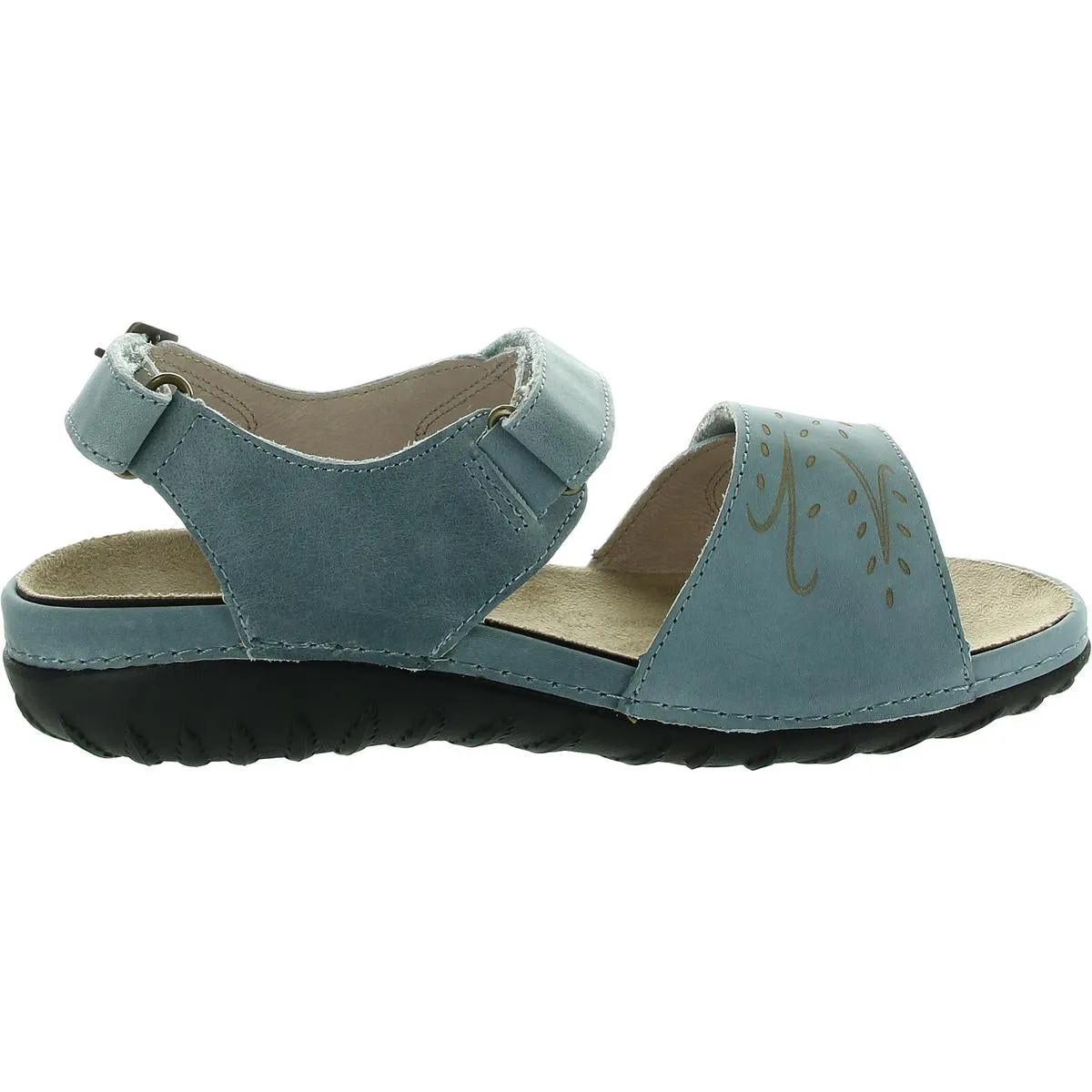 Womens Strappy Leather Strappy Sandals