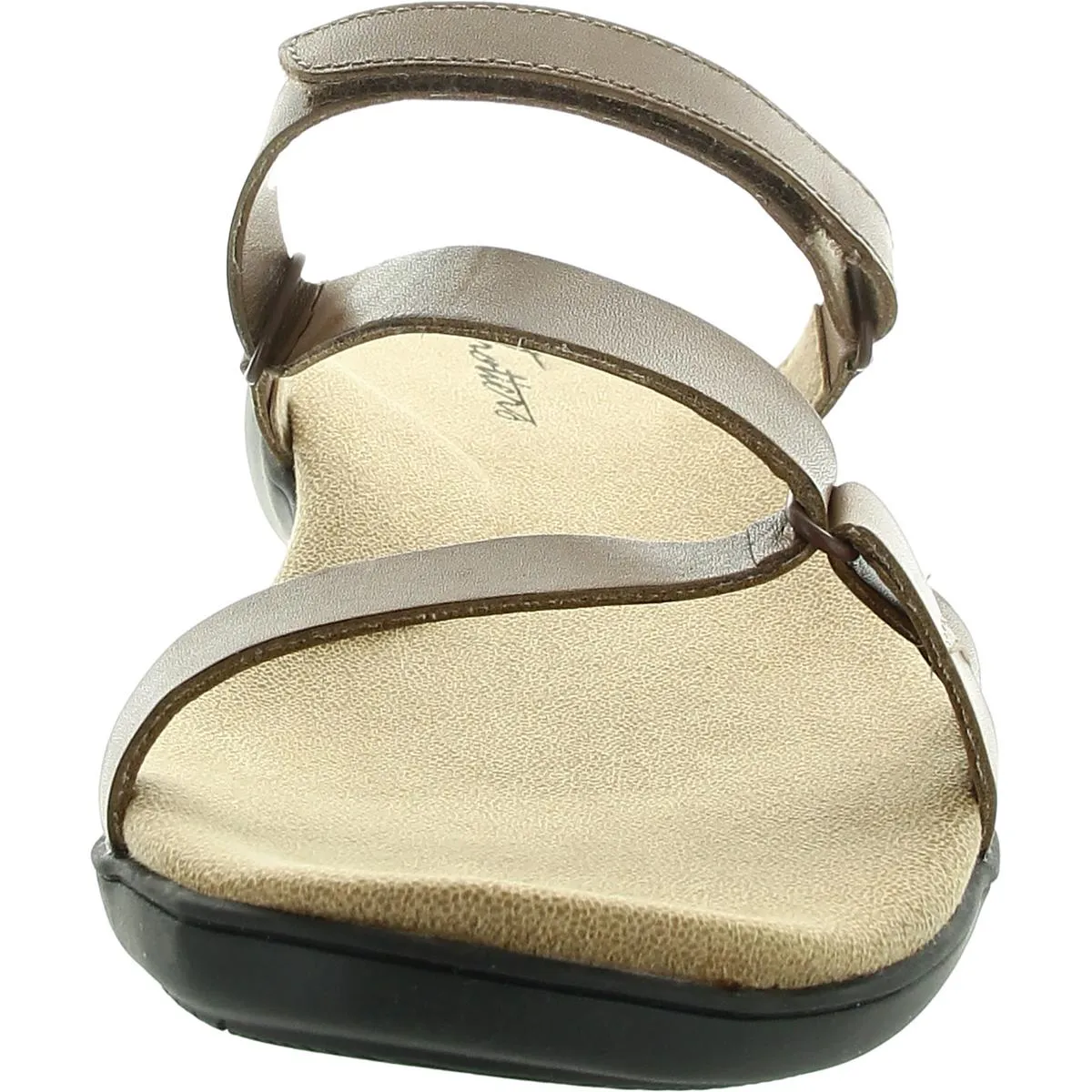 Womens Strappy Slide Sandals