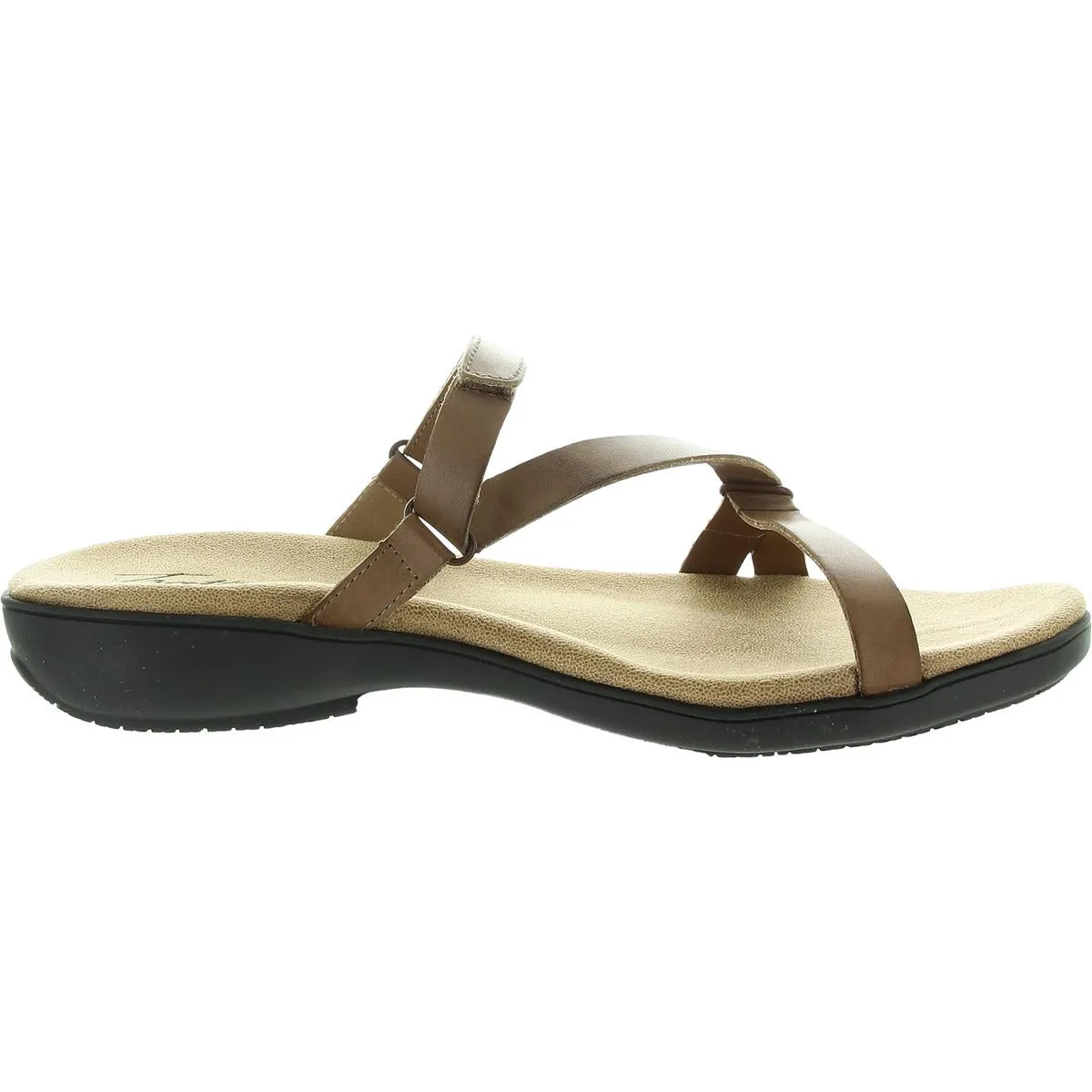 Womens Strappy Slide Sandals