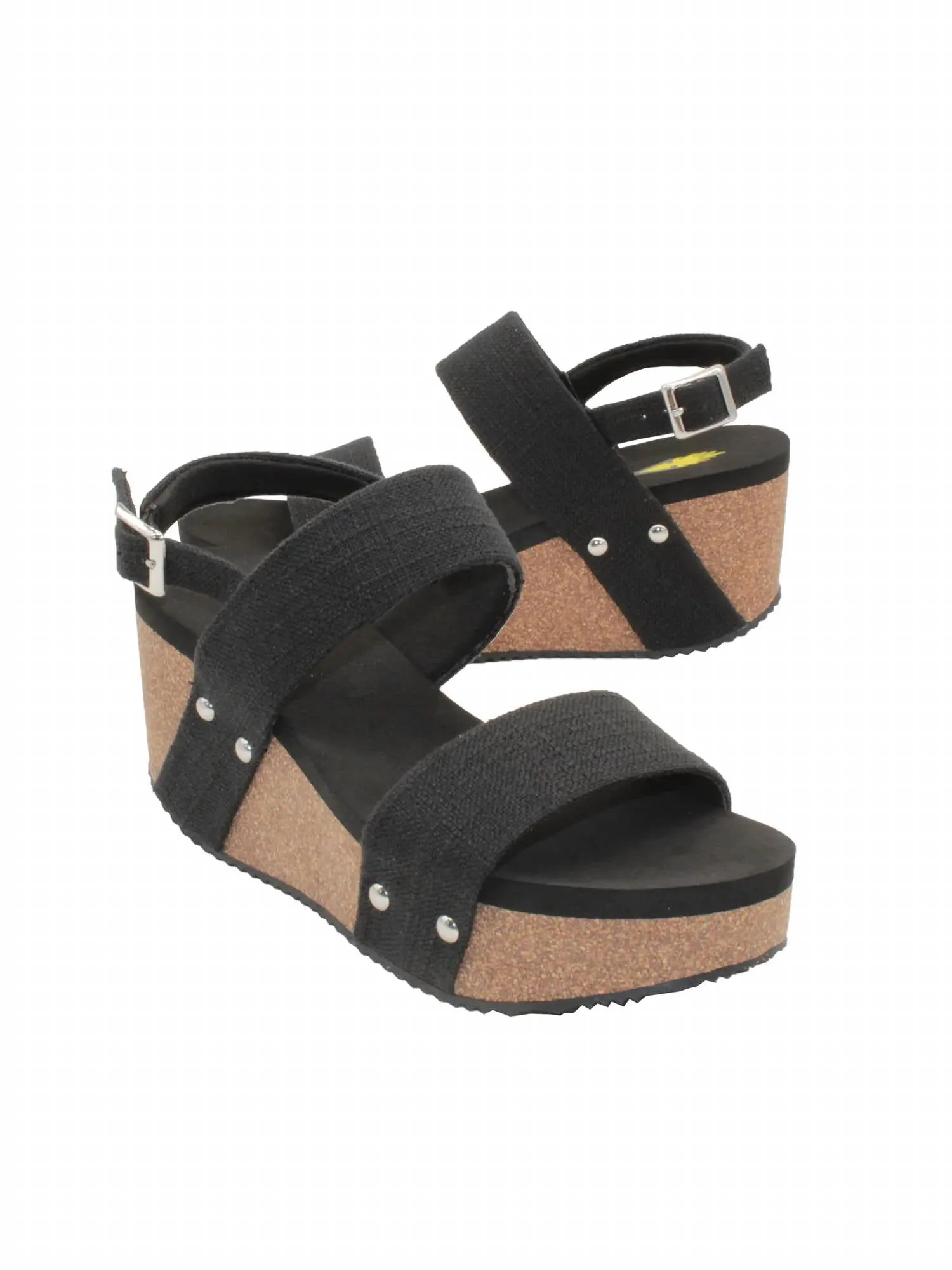 Women's Summerlove Sandal In Black Linen