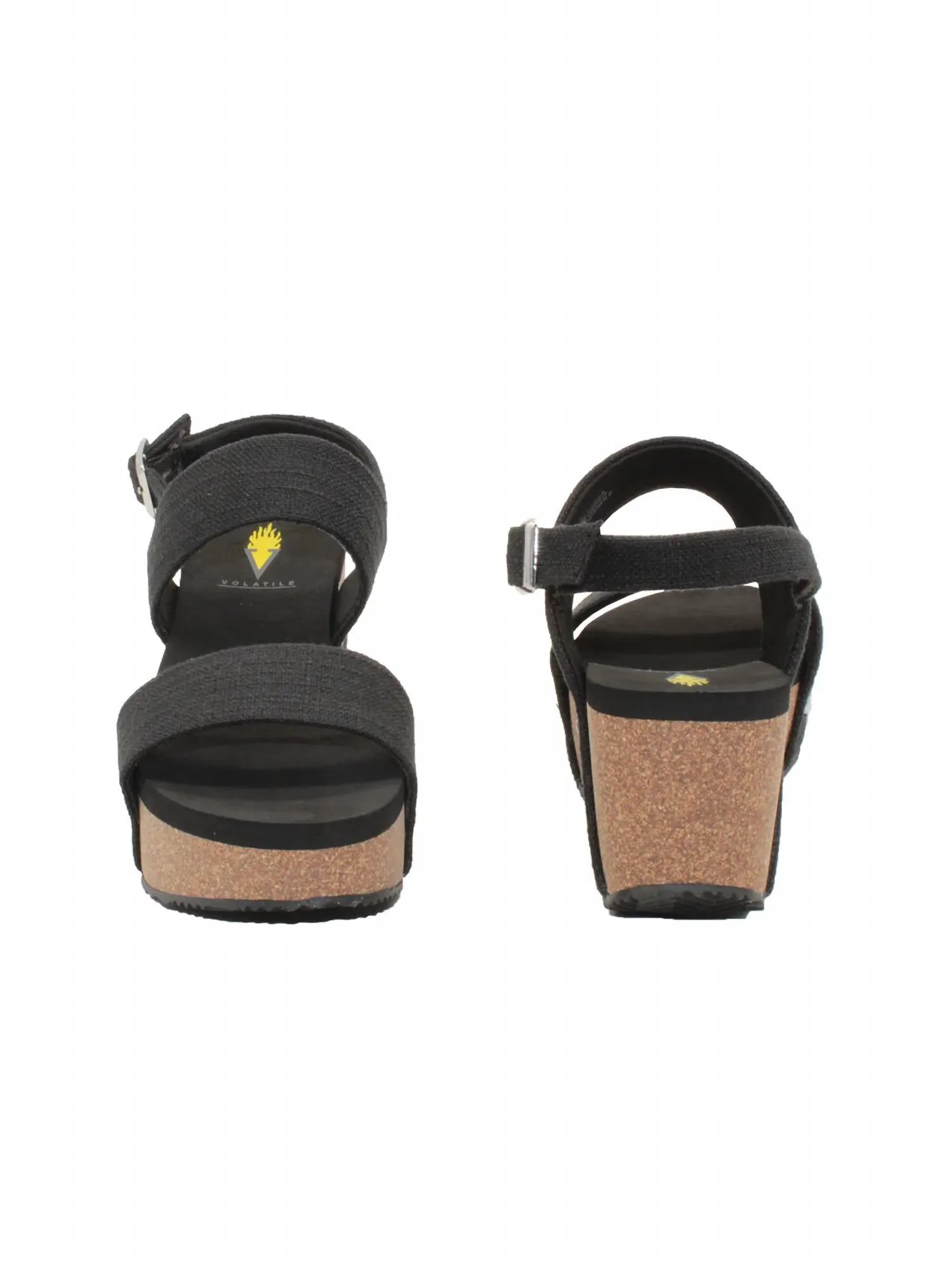 Women's Summerlove Sandal In Black Linen