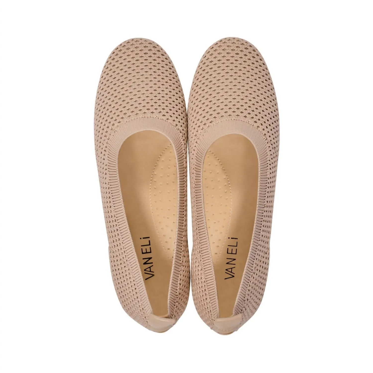 Women's Suvi Stretch Knit Flat In Ecru