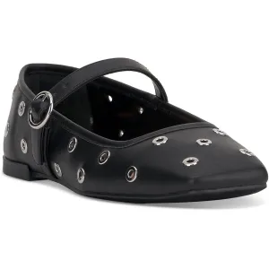 Womens Thumb Holes Man Made Ballet Flats