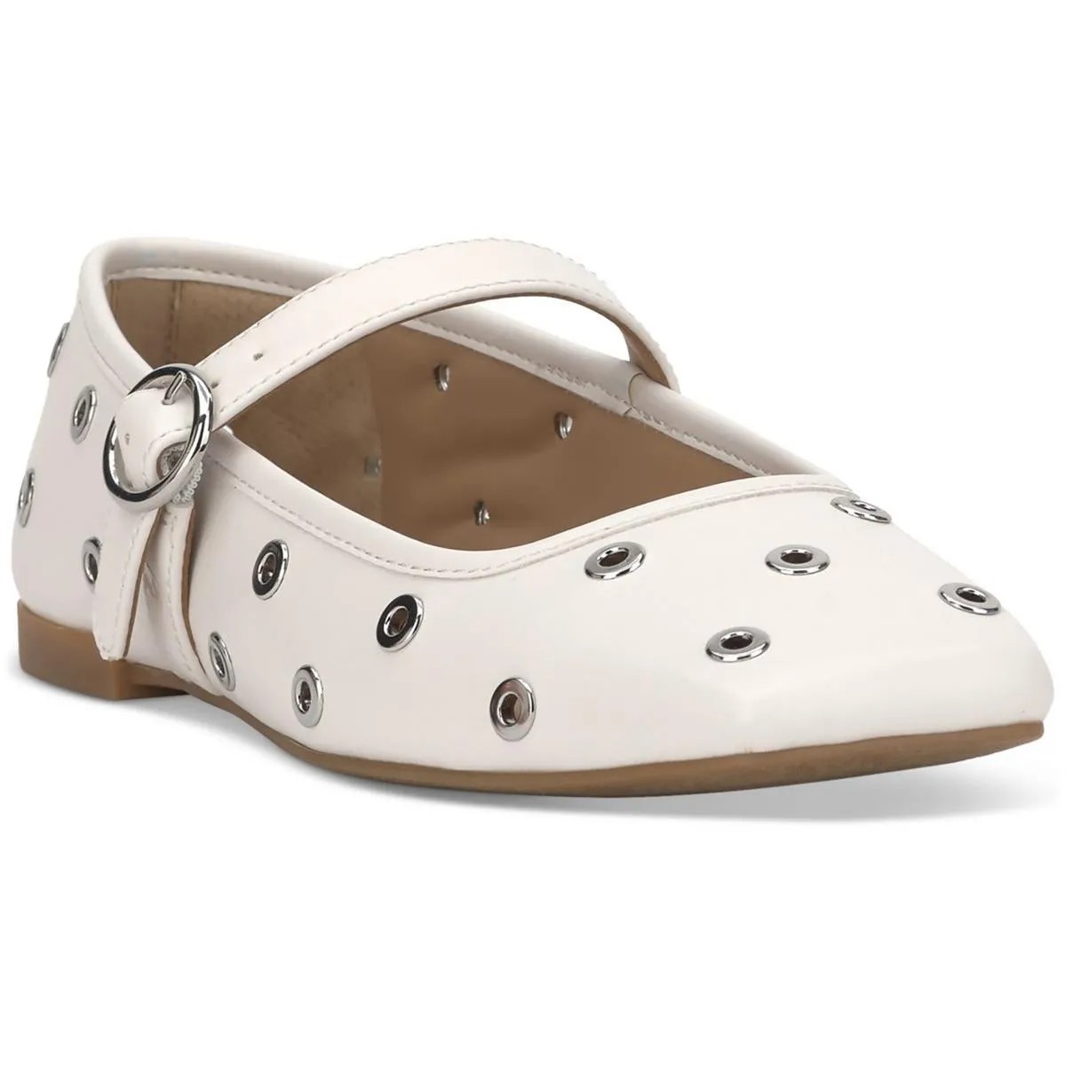 Womens Thumb Holes Man Made Ballet Flats