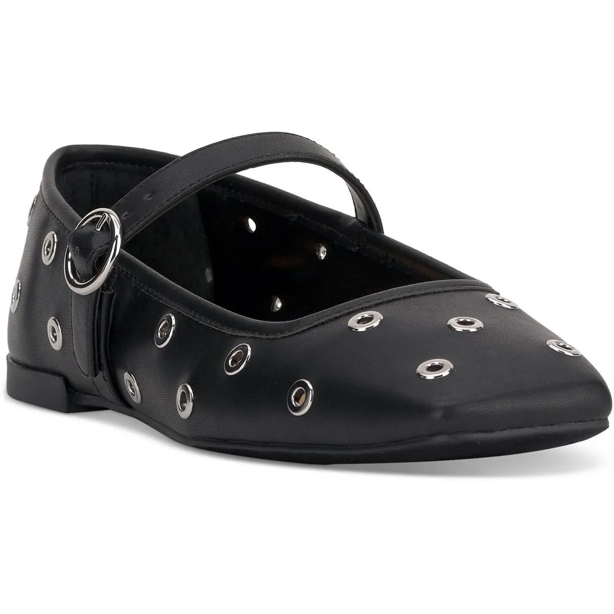 Womens Thumb Holes Man Made Ballet Flats