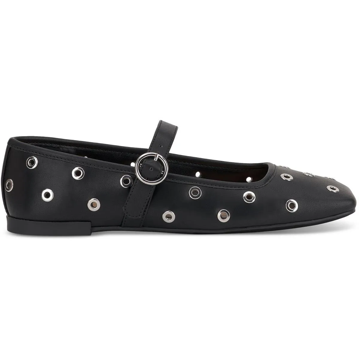 Womens Thumb Holes Man Made Ballet Flats