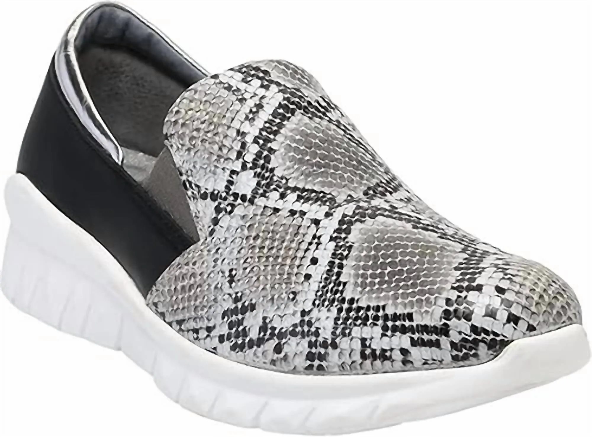Women's Titan Slip On Shoe In Black Croc