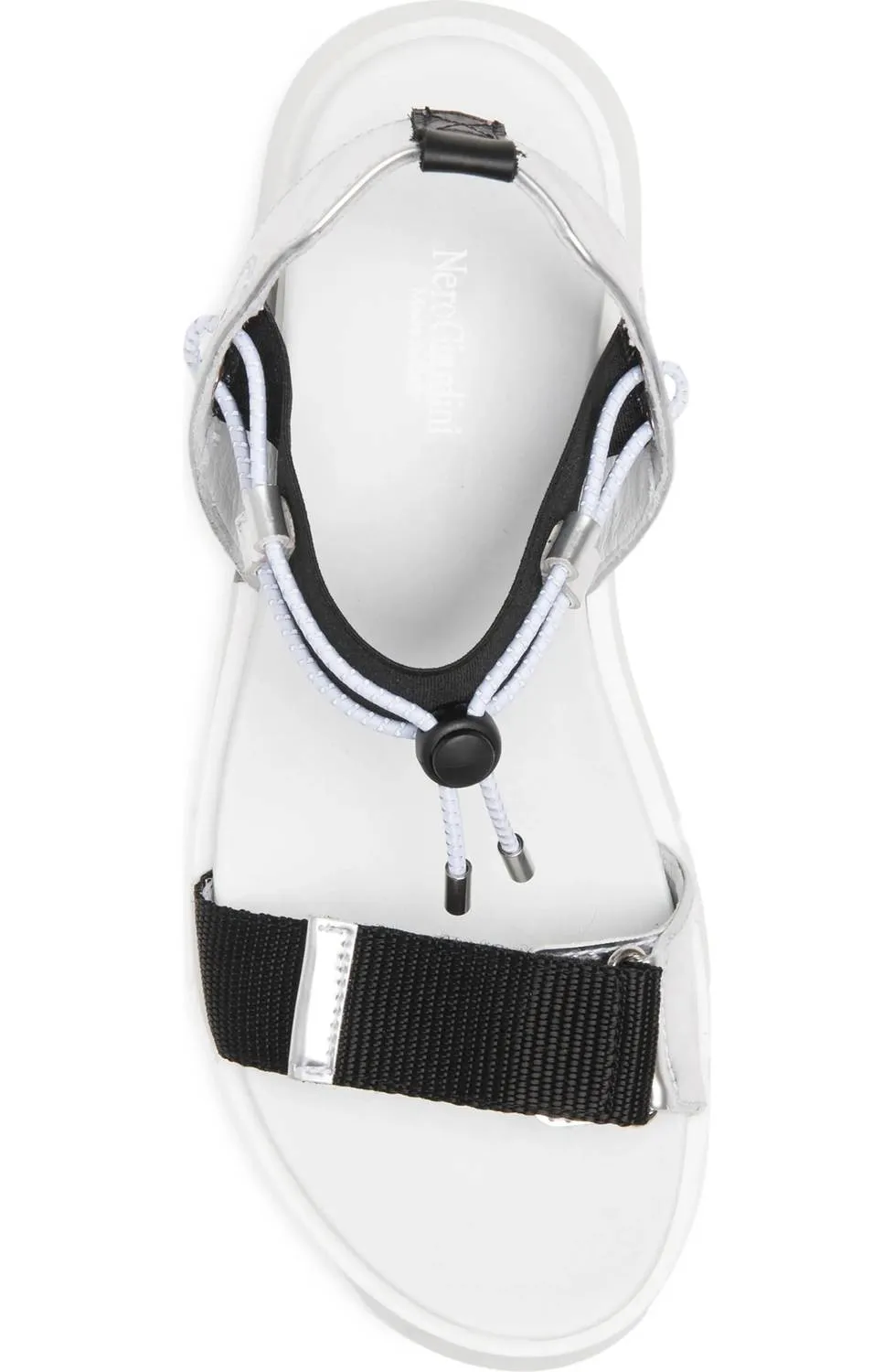 Women's T.mikebis Sandal In Black/silver