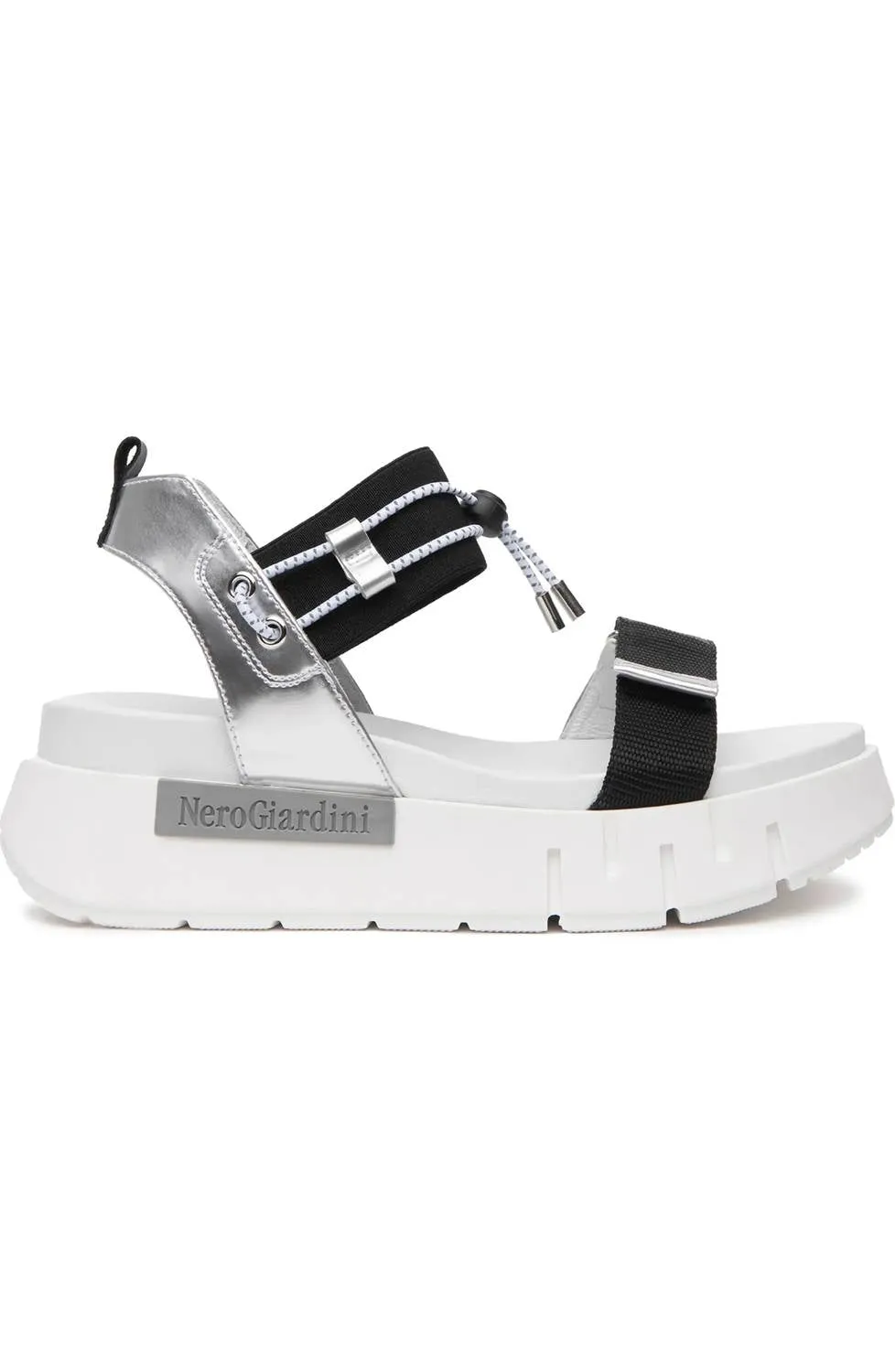 Women's T.mikebis Sandal In Black/silver
