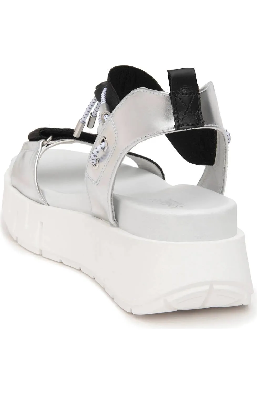 Women's T.mikebis Sandal In Black/silver