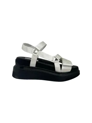 Women's Velcro Sandals In White