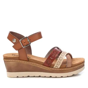 Women's Wedge Sandals In Camel