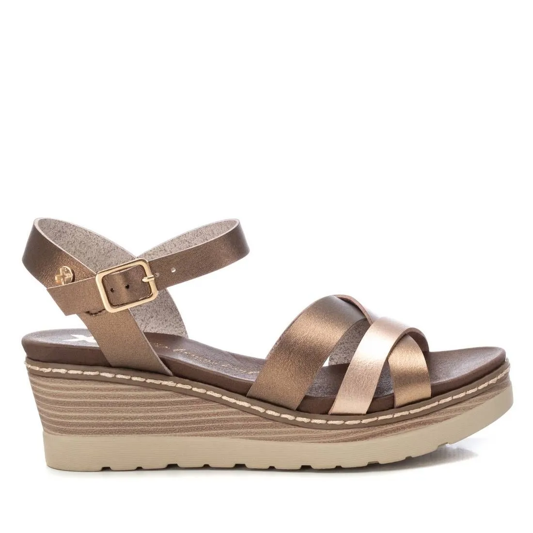 Women's Wedge Strappy Sandals By XTI
