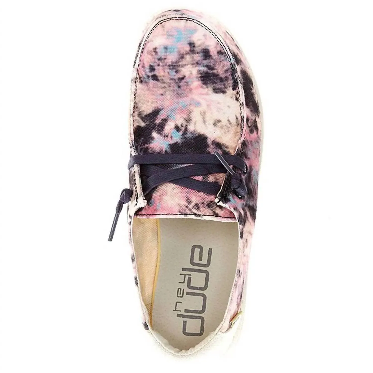 Women's Wendy Tie Dye Shoes In Navy Pink