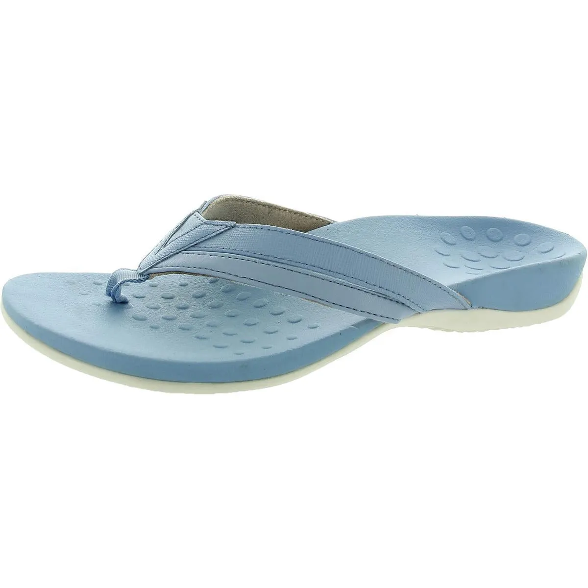 Yoko Womens Faux Leather Thong Flip-Flops