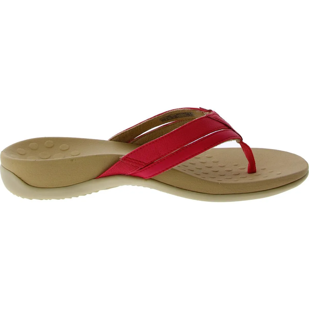 Yoko Womens Faux Leather Thong Flip-Flops