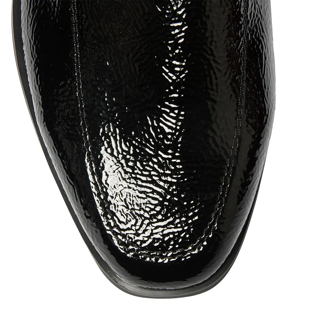 Zanna Loafer in Black Leather