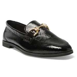 Zanna Loafer in Black Leather