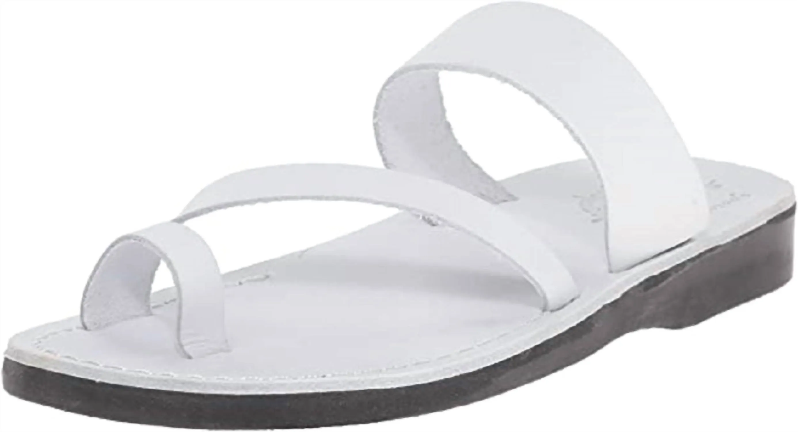 Zohar Slide Sandal In White